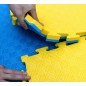 Covor tip puzzle XXL, spuma EVA, 100x100 cm, grosime 2 cm, antiderapant, bicolor Covor tip puzzle XXL, spuma EVA, 100x100 cm, grosime 2 cm, antiderapant, bicolor