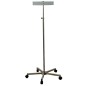 Stativ mobil pentru lampi bactericide, reglabil 100-190 cm, tija otel inox, 5 roti