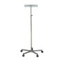 Stativ mobil pentru corpuri de iluminat, reglabil 100-190 cm, tija otel inox, 5 roti Stativ mobil pentru corpuri de iluminat, reglabil 100-190 cm, tija otel inox, 5 roti