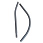 Fotoliu suspendat oval, perna si tetiera, structura otel, gri antracit/maro, 103x107x195 cm Fotoliu suspendat oval, perna si tetiera, structura otel, gri antracit/maro, 103x107x195 cm