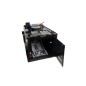 Pusculita electronica, masina de politie, cod PIN, amprenta, monede si bancnote, negru Pusculita electronica, masina de politie, cod PIN, amprenta, monede si bancnote, negru