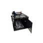 Pusculita electronica, masina de politie, cod PIN, amprenta, monede si bancnote, negru Pusculita electronica, masina de politie, cod PIN, amprenta, monede si bancnote, negru