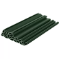 Cleme fixare banda opacizare, set 20 bucati, PVC verde, 19 cm