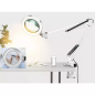 Lampa LED cu lupa, 3 moduri de iluminare, reglare intensitate lumina, alimentare USB