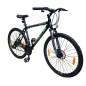 Bicicleta hibrida 700C, de munte si oras, cadru 18 inch aluminiu, 21 viteze Shimano, frane pe disc