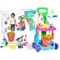 Set curatare pentru copii, 12 piese, plastic, multicolor, RESIGILAT Set curatare pentru copii, 12 piese, plastic, multicolor, RESIGILAT