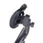 Scaun de birou pivotant, inaltime 44-54 cm, cotiere si tetiera reglabile, negru Scaun de birou pivotant, inaltime 44-54 cm, cotiere si tetiera reglabile, negru