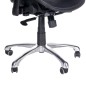 Scaun de birou pivotant, inaltime 44-54 cm, cotiere si tetiera reglabile, negru Scaun de birou pivotant, inaltime 44-54 cm, cotiere si tetiera reglabile, negru