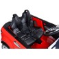 Masina electrica BAMBI RACER, player incorporat, melodii, claxon, MP3, micro SD, usi, centura, rosu Masina electrica BAMBI RACER, player incorporat, melodii, claxon, MP3, micro SD, usi, centura, rosu