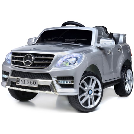 Masinuta electrica Mercedes-Benz, motor 2 x 25W, melodii, lumini, roti spuma EVA, 1x baterie 12V 4.5Ah