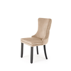 Scaun tapitat living/sufragerie Halmar Alda, spatar matlasat, pietre decorative