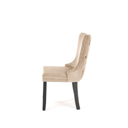 Scaun tapitat living/sufragerie Halmar Alda, spatar matlasat, pietre decorative
