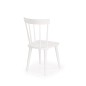 Scaun sufragerie Barkley, cadru lemn, stil scandinav, 45x85x50 cm, alb Scaun sufragerie Barkley, cadru lemn, stil scandinav, 45x85x50 cm, alb