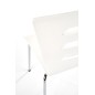 Scaun bucatarie stil scandinav, cadru metalic, suporturi antiderapante, inaltime 85 cm, alb Scaun bucatarie stil scandinav, cadru metalic, suporturi antiderapante, inaltime 85 cm, alb