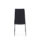 Scaun modern pentru living, metal si piele artificiala, inaltime 96 cm, negru, alb Scaun modern pentru living, metal si piele artificiala, inaltime 96 cm, negru, alb