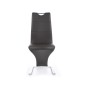 Scaun modern pentru dining, cadru metal, 45x63x101cm, piele ecologica neagra Scaun modern pentru dining, cadru metal, 45x63x101cm, piele ecologica neagra