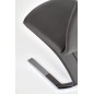Scaun modern pentru dining, cadru metal, 45x63x101cm, piele ecologica neagra Scaun modern pentru dining, cadru metal, 45x63x101cm, piele ecologica neagra