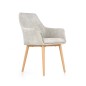 Fotoliu elegant Velvet Deluxe, matlasat cu catifea gri, pentru living si dining, inaltime 85 cm, cadru metalic Fotoliu elegant Velvet Deluxe, matlasat cu catifea gri, pentru living si dining, inaltime 85 cm, cadru metalic