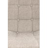 Scaun tapitat living/sufragerie Halmar K316, cadru lemn, stil clasic, 44x56x87x48cm, stofa, bej