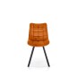 Scaun tapitat Vivian, tapiterie catifea, cadru metalic, stil modern, inaltime 84 cm Scaun tapitat Vivian, tapiterie catifea, cadru metalic, stil modern, inaltime 84 cm
