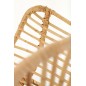 Scaun living Tokyo, cadru metalic, ratan natural crem, design scandinav, inaltime 90 cm Scaun living Tokyo, cadru metalic, ratan natural crem, design scandinav, inaltime 90 cm