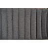 Scaun living/sufragerie Halmar K362, cadru metal, stil modern, 49x51x81x48cm, textil, gri