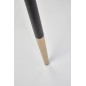 Scaun tapitat living, catifea glamour, cadru metal negru si auriu, 45x48x88x48 cm Scaun tapitat living, catifea glamour, cadru metal negru si auriu, 45x48x88x48 cm