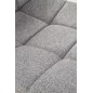 Scaun tapitat dining, baza metalica, stil clasic, stofa, bej Scaun tapitat dining, baza metalica, stil clasic, stofa, bej