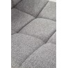 Scaun tapitat living/sufragerie Halmar K402, cadru metal, stil clasic, 45x55x86x48cm, stofa, bej
