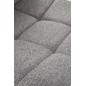 Scaun dining, baza metalica, stil clasic, tapiterie stofa, gri Scaun dining, baza metalica, stil clasic, tapiterie stofa, gri