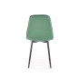 Scaun living Aria, tapiterie catifea, stil modern, inaltime 87 cm, verde Scaun living Aria, tapiterie catifea, stil modern, inaltime 87 cm, verde