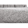 Scaun living/sufragerie Halmar K422, cadru metal, stil clasic, 51x61x87x51cm, textil, gri