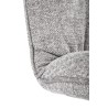Scaun living/sufragerie Halmar K422, cadru metal, stil clasic, 51x61x87x51cm, textil, gri