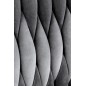Scaun Amanda pentru dining, tapiterie catifea, cadru otel cromat auriu, stil glamour, 48x55x94x48 cm, gri