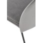 Scaun tapitat sufragerie, stil modern, inaltime 84 cm, catifea si cadru otel Scaun tapitat sufragerie, stil modern, inaltime 84 cm, catifea si cadru otel