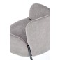 Scaun living tapitat, tesatura gri, cadru metal, picioare drepte, stil modern, 54x58x80x46 cm Scaun living tapitat, tesatura gri, cadru metal, picioare drepte, stil modern, 54x58x80x46 cm