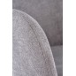 Scaun living tapitat, tesatura gri, cadru metal, picioare drepte, stil modern, 54x58x80x46 cm Scaun living tapitat, tesatura gri, cadru metal, picioare drepte, stil modern, 54x58x80x46 cm