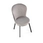 Scaun living tapitat, metalic, stil scandinav, tesatura si piele eco, 49x54x87x46 cm Scaun living tapitat, metalic, stil scandinav, tesatura si piele eco, 49x54x87x46 cm