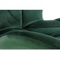 Scaun tapitat Briana, catifea verde, cadru metal, inaltime 86 cm, stil modern Scaun tapitat Briana, catifea verde, cadru metal, inaltime 86 cm, stil modern