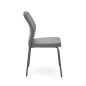 Scaun bucatarie si dining, tapiterie stofa, cadru metalic, gri, 46x56x92x50 cm Scaun bucatarie si dining, tapiterie stofa, cadru metalic, gri, 46x56x92x50 cm