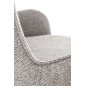 Scaun stil modern pentru sufragerie, tapiterie textila, cadru metal, 54x60x83x48 cm, gri Scaun stil modern pentru sufragerie, tapiterie textila, cadru metal, 54x60x83x48 cm, gri