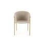 Scaun stil scandinav pentru living, cadru metalic, tapiterie stofa bej, 59x56x80x46 cm Scaun stil scandinav pentru living, cadru metalic, tapiterie stofa bej, 59x56x80x46 cm