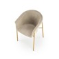 Scaun stil scandinav pentru living, cadru metalic, tapiterie stofa bej, 59x56x80x46 cm Scaun stil scandinav pentru living, cadru metalic, tapiterie stofa bej, 59x56x80x46 cm