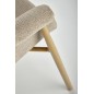 Scaun stil scandinav pentru living, cadru metalic, tapiterie stofa bej, 59x56x80x46 cm Scaun stil scandinav pentru living, cadru metalic, tapiterie stofa bej, 59x56x80x46 cm