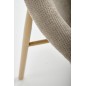 Scaun stil scandinav pentru living, cadru metalic, tapiterie stofa bej, 59x56x80x46 cm Scaun stil scandinav pentru living, cadru metalic, tapiterie stofa bej, 59x56x80x46 cm