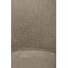 Scaun living/sufragerie Halmar K489, cadru lemn, stil scandinav, 59x56x80x46cm, textil, bej