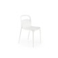 Scaun stivuibil bucatarie, constructie polipropilena, stil scandinav, inaltime 80 cm, alb Scaun stivuibil bucatarie, constructie polipropilena, stil scandinav, inaltime 80 cm, alb
