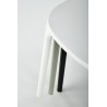 Scaun dining/bucatarie Halmar K490, cadru polipropilena, stivuibil, stil scandinav, 46x55x80x46cm, polipropilena, alb