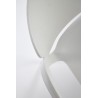 Scaun dining/bucatarie Halmar K491, cadru polipropilena, stivuibil, stil scandinav, 60x56x76x44cm, polipropilena, alb