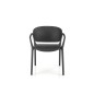 Scaun dining/bucatarie, stil scandinav, polipropilena, 60x56x76x44 cm, negru Scaun dining/bucatarie, stil scandinav, polipropilena, 60x56x76x44 cm, negru